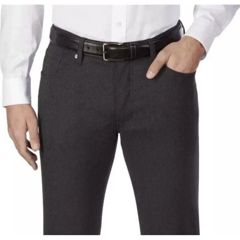 Urban Star Men’s Strech Relaxed Fit Straig Leg Pants Black Size 30x30